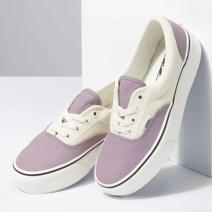 Women Vans 2Tone Era Platform NirvanaAntique White Classics Shoes Women Vans 2Tone Era Platform NirvanaAntique White Classics Shoes