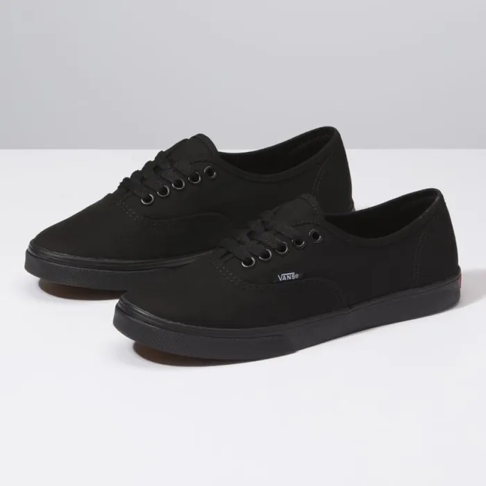 Women Vans Authentic Lo Pro BlackBlack Classics Shoes