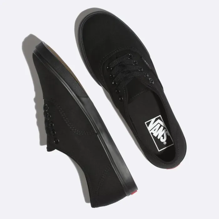 Women Vans Authentic Lo Pro BlackBlack Classics Shoes Women Vans Authentic Lo Pro BlackBlack Classics Shoes