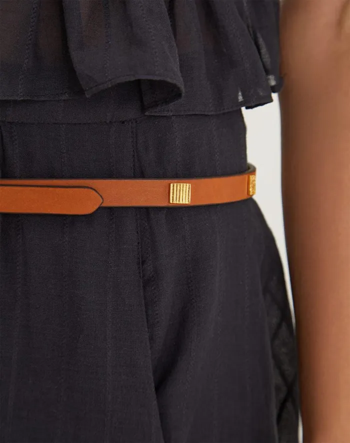 Women ViX Paula Hermanny Belts Jade Petit Belt 8211 Caramel