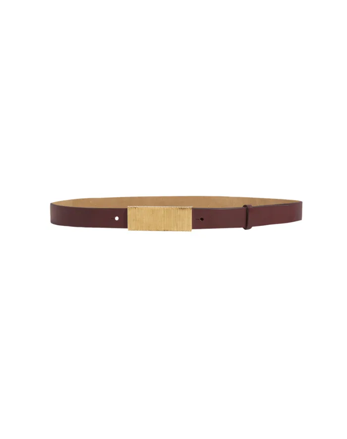 Women ViX Paula Hermanny Belts Luna Belt 8211 Wine