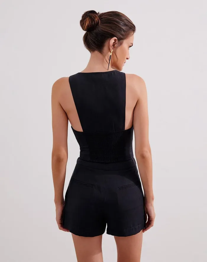 Women ViX Paula Hermanny Bottoms Bela Short 8211 Black