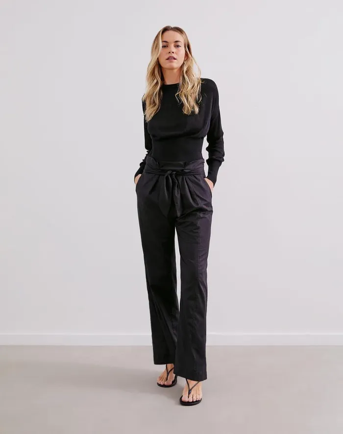 Women ViX Paula Hermanny Bottoms Domenique Pants 8211 Black