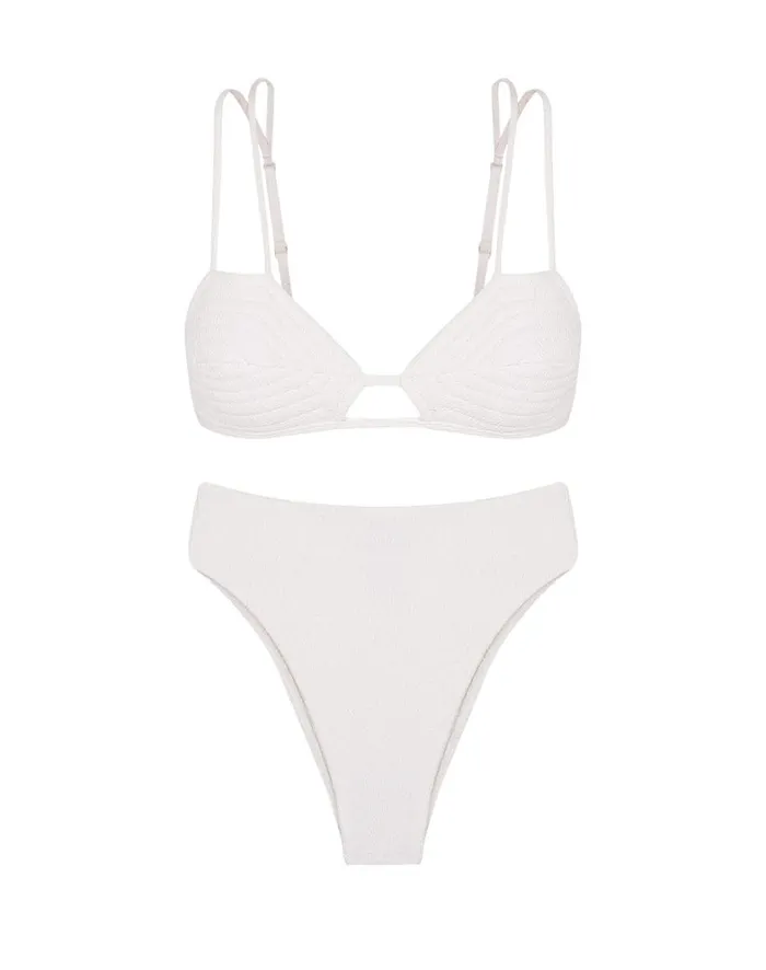 Women ViX Paula Hermanny Bottoms Firenze Gigi Hot Pant Bottom 8211 White