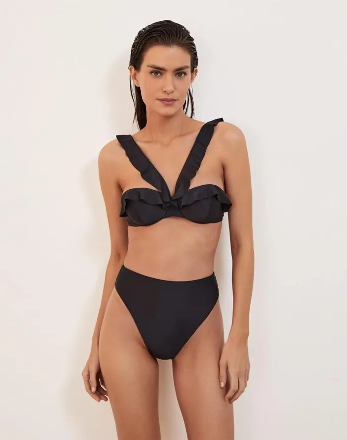 Women ViX Paula Hermanny Bottoms Gigi Hot Pant Bottom 8211 Black
