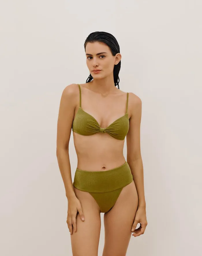 Women ViX Paula Hermanny Bottoms Jessica Hot Pant Bottom 8211 Avocado