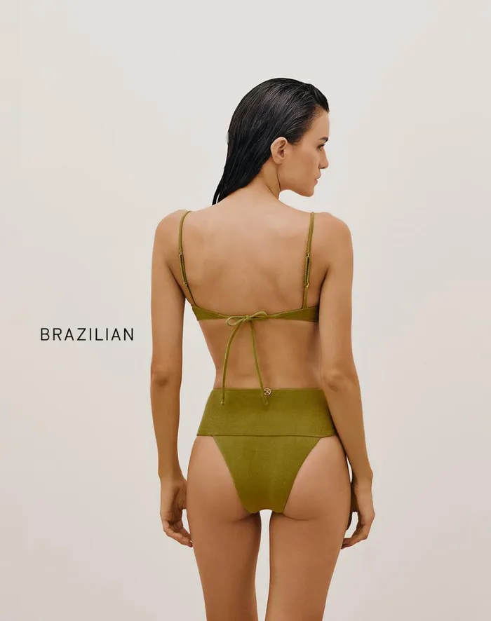 Women ViX Paula Hermanny Bottoms Jessica Hot Pant Bottom 8211 Avocado