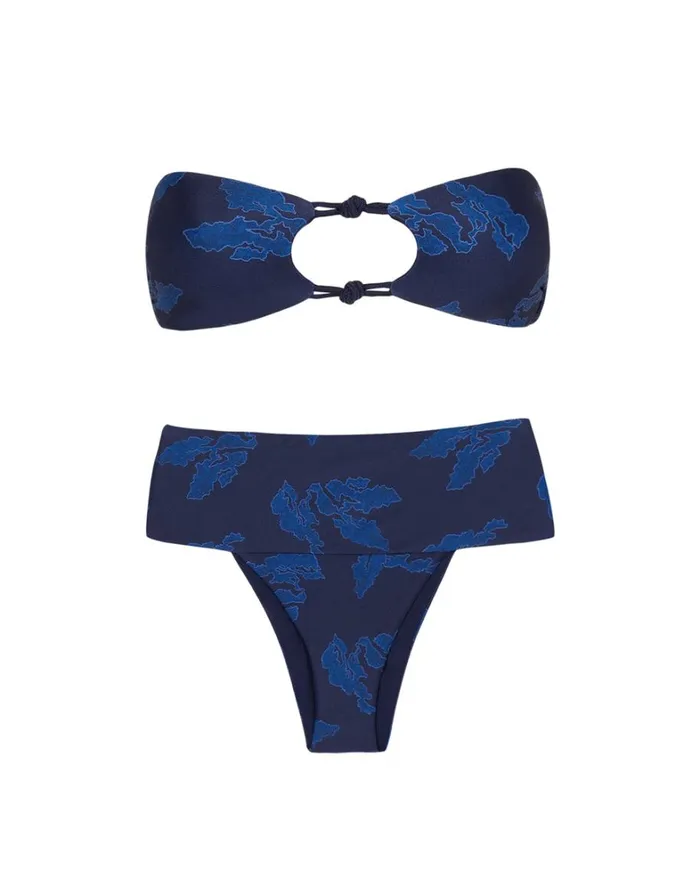 Women ViX Paula Hermanny Bottoms Jessica Hot Pant Bottom 8211 Quizas Indigo