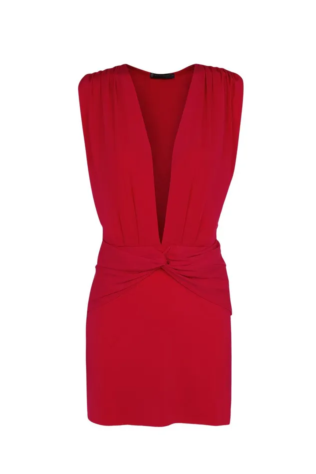 Women ViX Paula Hermanny Cover Ups Cindy Short Cover Up 8211 Red Pepper