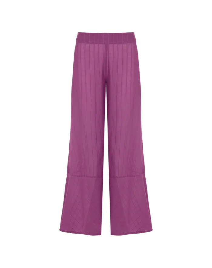 Women ViX Paula Hermanny Cover Ups Getty Pants 8211 Berry Burst