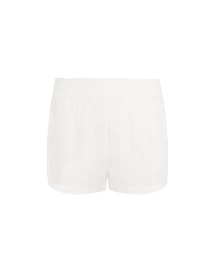 Women ViX Paula Hermanny Cover Ups Lana Shorts 8211 Off White