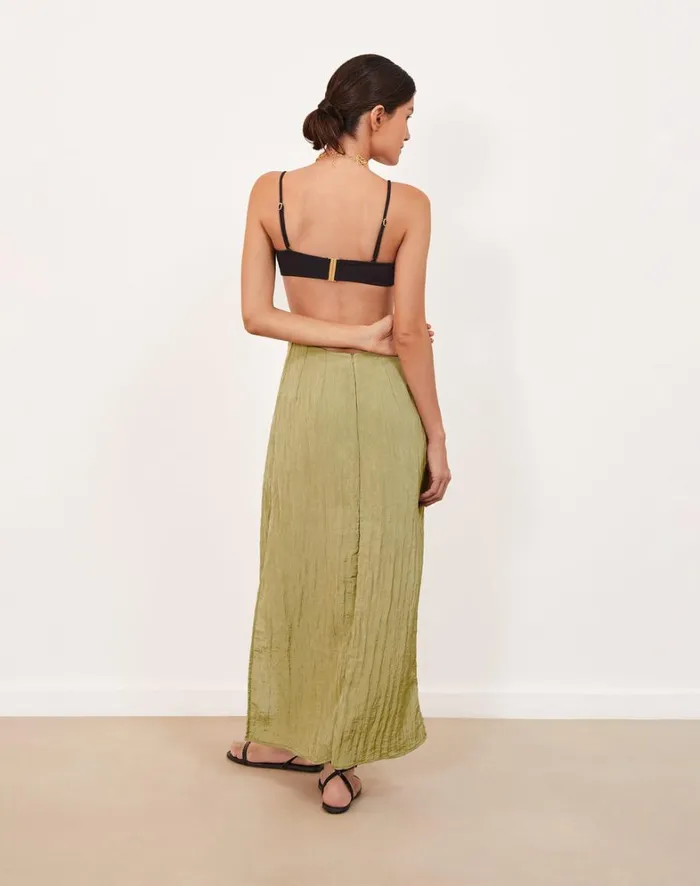 Women ViX Paula Hermanny Dresses Iona Long Dress 8211 Olivine