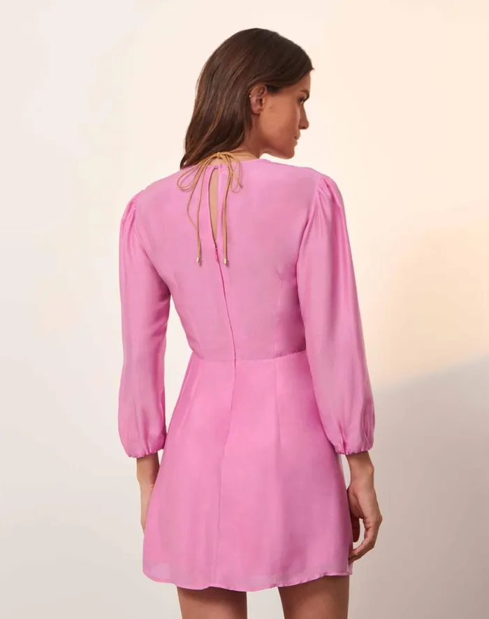 Women ViX Paula Hermanny Dresses Mel Detail Short Dress 8211 Gerbera