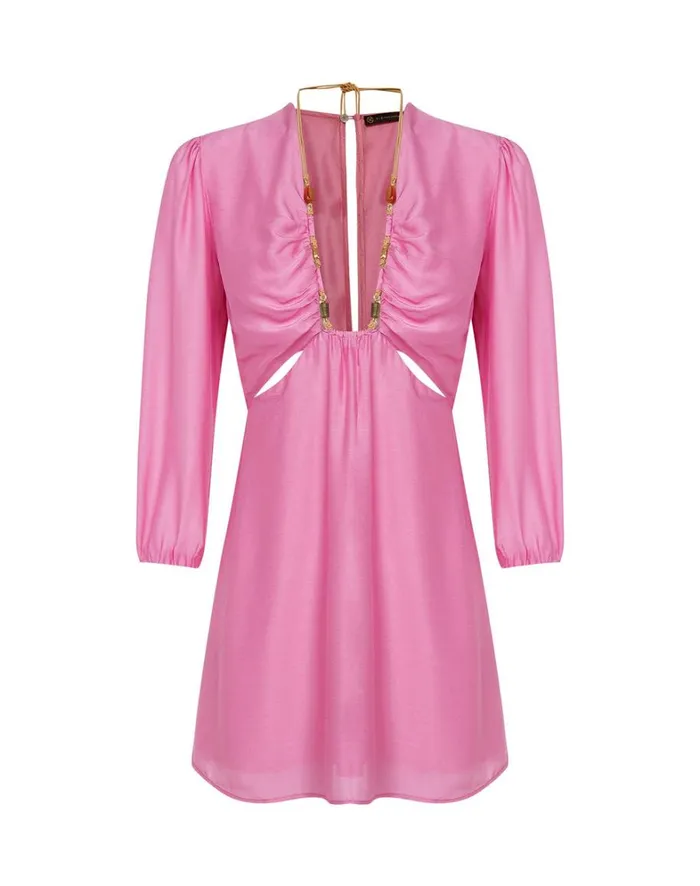 Women ViX Paula Hermanny Dresses Mel Detail Short Dress 8211 Gerbera