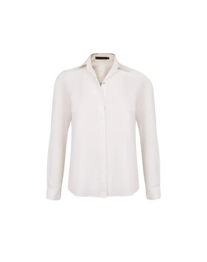 Women ViX Paula Hermanny Matching Sets Jaque Long Sleeve Blouse 8211 Off White
