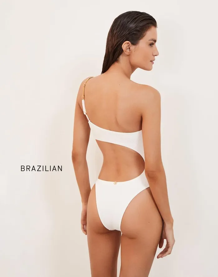 Women ViX Paula Hermanny One Pieces Firenze Mandy Gisele One Piece 8211 White