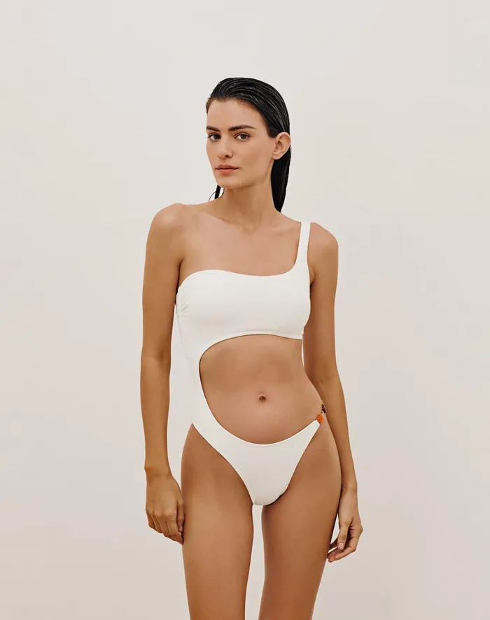 Women ViX Paula Hermanny One Pieces Firenze Martha One Piece 8211 White