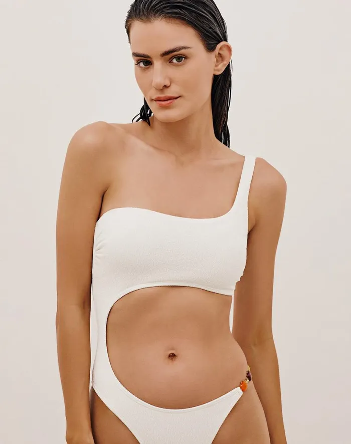 Women ViX Paula Hermanny One Pieces Firenze Martha One Piece 8211 White