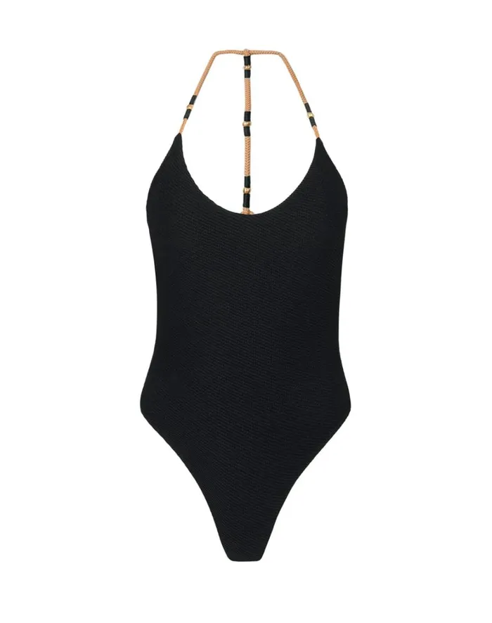 Women ViX Paula Hermanny One Pieces Layla T Back One Piece 8211 Black