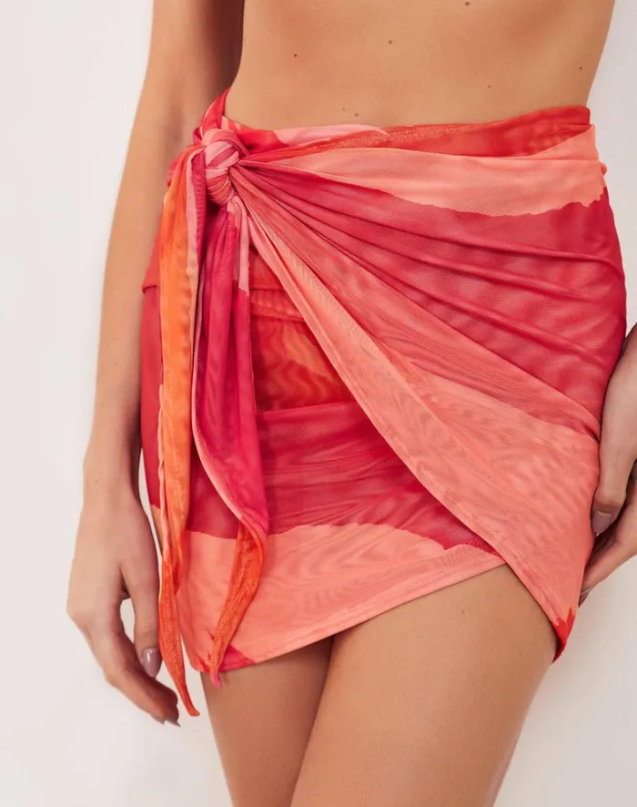 Women ViX Paula Hermanny Sarongs Dani Short Sarong 8211 Rambla