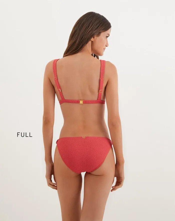 Women ViX Paula Hermanny Tops Firenze Sally Parallel Tri Top 8211 Raspberry