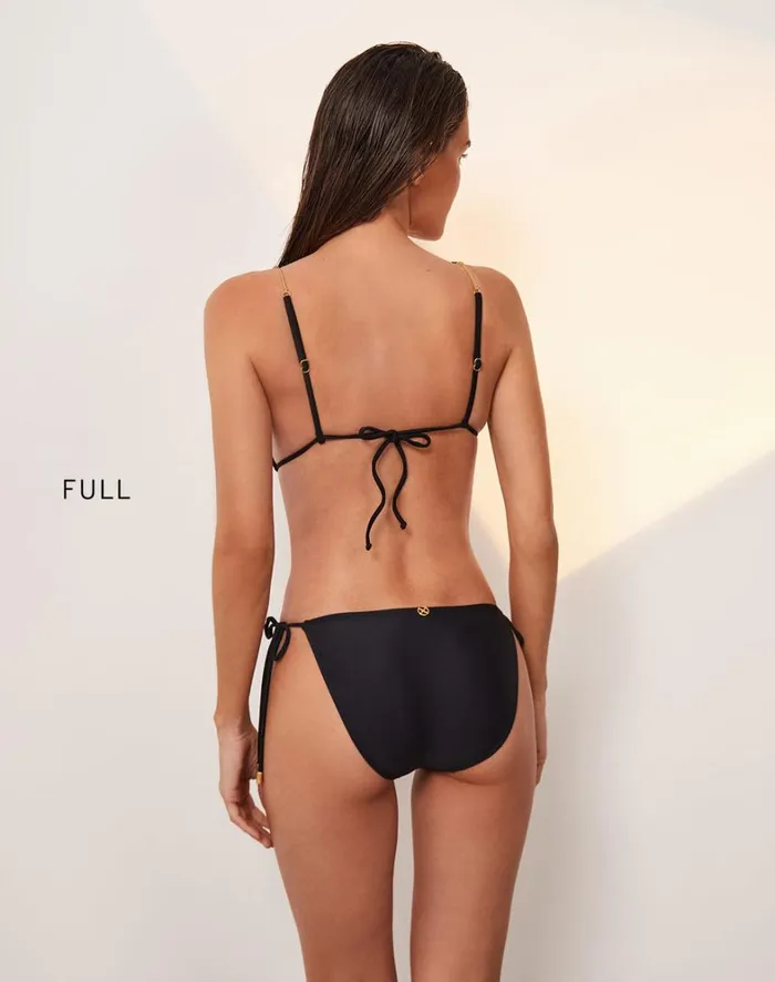 Women ViX Paula Hermanny Tops Kaia Tri Top 8211 Black