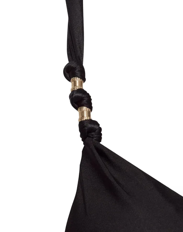 Women ViX Paula Hermanny Tops Paula Top 8211 Black