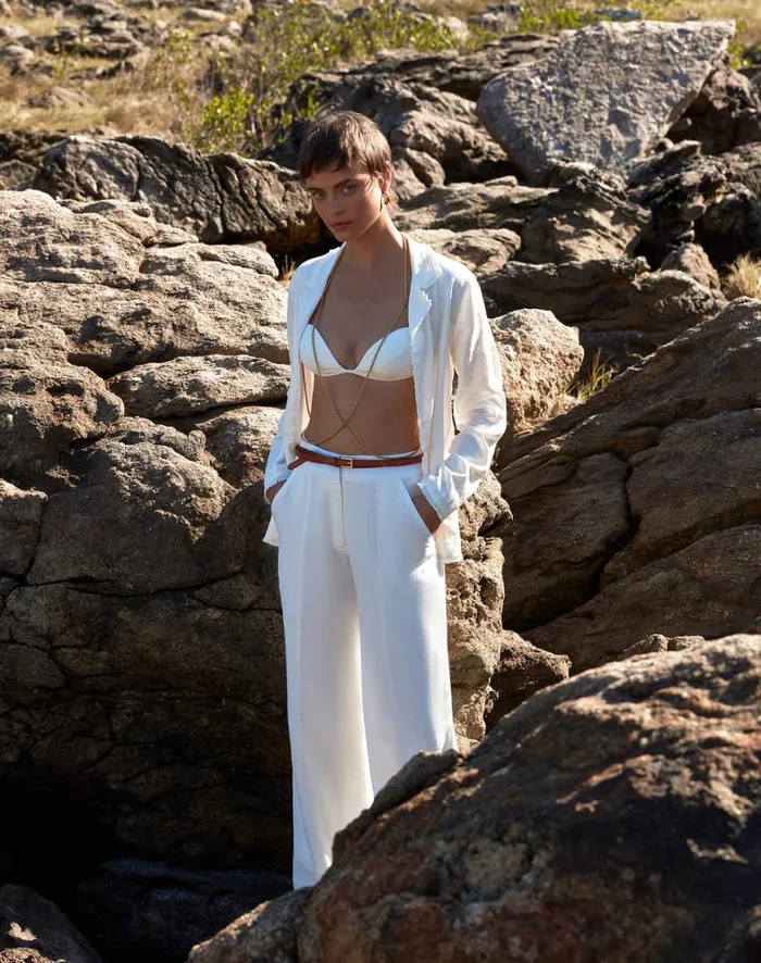 Women ViX Paula Hermanny Tops Robin Coat 8211 Off White