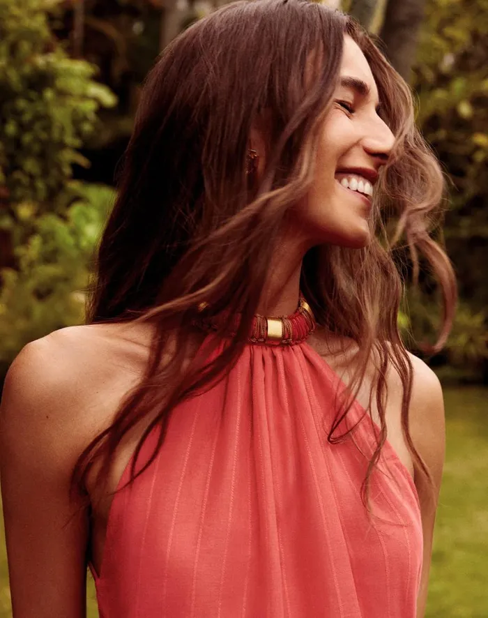 Women ViX Paula Hermanny Tops Sally Blouse 8211 Raspberry