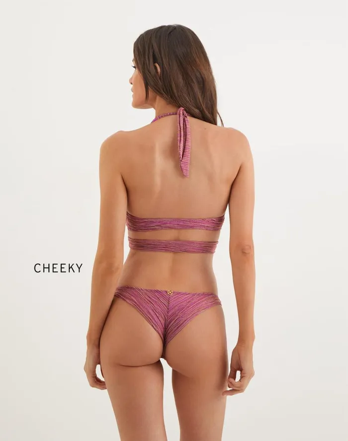 Women ViX Paula Hermanny Tops Spencer Lola Top 8211 Berry Burst