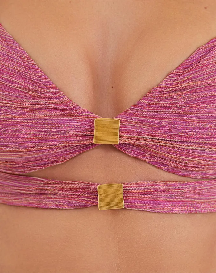 Women ViX Paula Hermanny Tops Spencer Selena Top 8211 Berry Burst