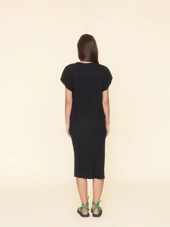 Women XRENA Black Scottie Skirt Skirts Women XRENA Black Scottie Skirt Skirts