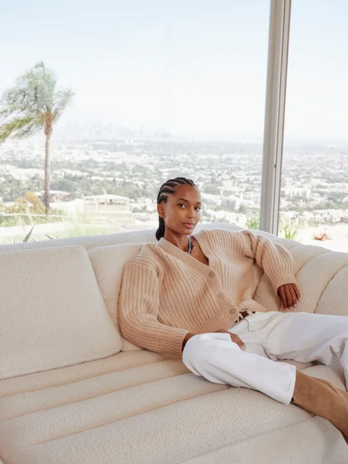 Women XRENA Cream Ice Milli Cardigan Sweaters and Jackets Women XRENA Cream Ice Milli Cardigan Sweaters and Jackets