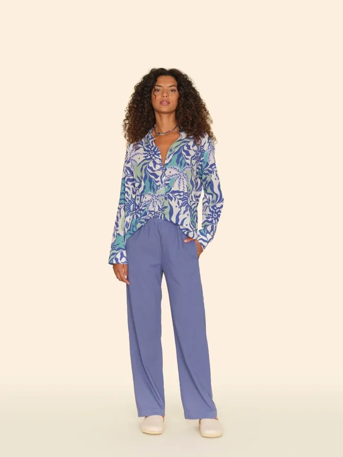 XRENA Pants and Jumpsuits Women Marlin Blue Piper Pant