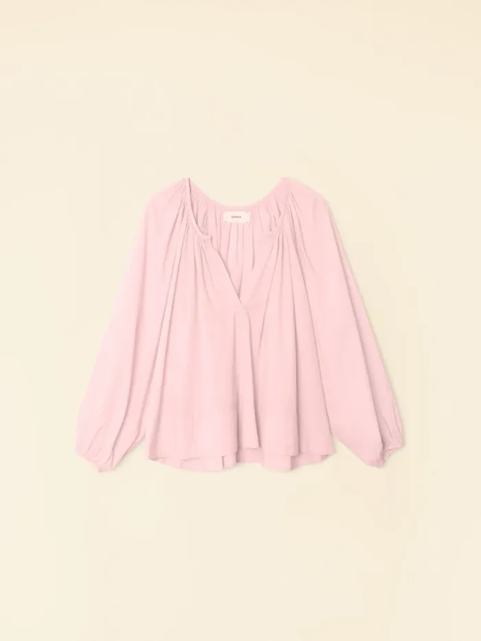 XRENA Tops Women Pink Dew Harris Top