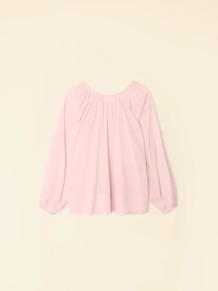 XRENA Tops Women Pink Dew Harris Top XRENA Tops Women Pink Dew Harris Top